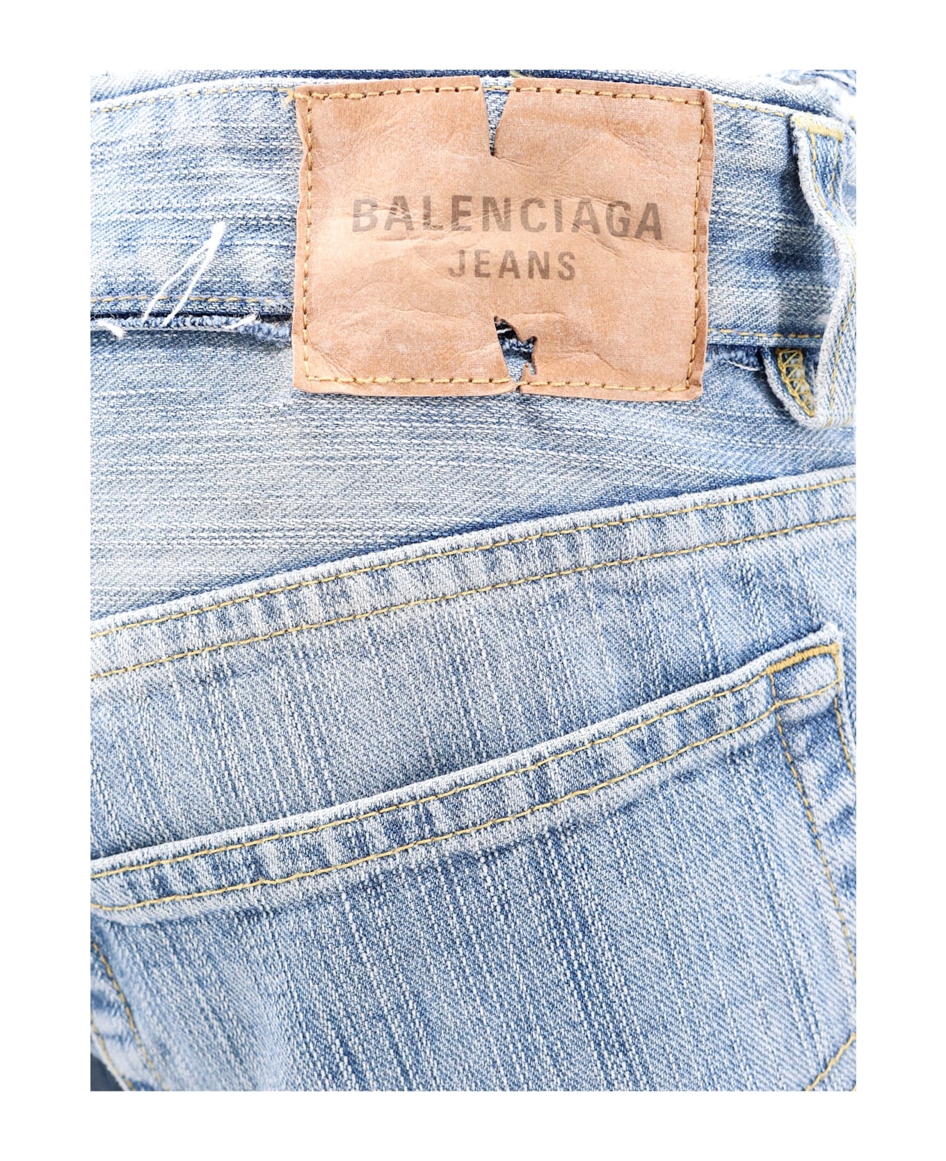 Cotton Denim Jeans - 3