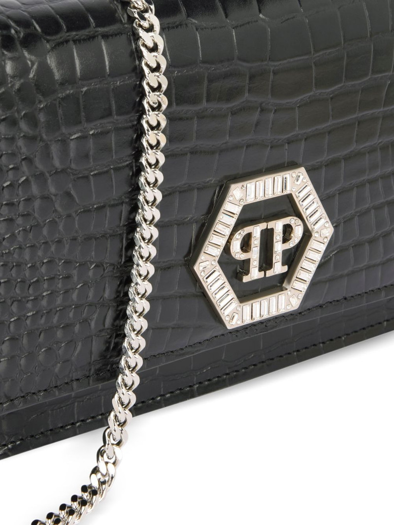 logo-detail chain-strap clutch bag 5