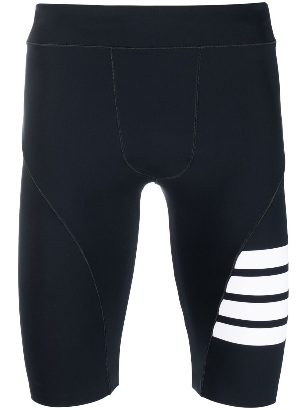 4-Bar stripe cycling shorts - 1