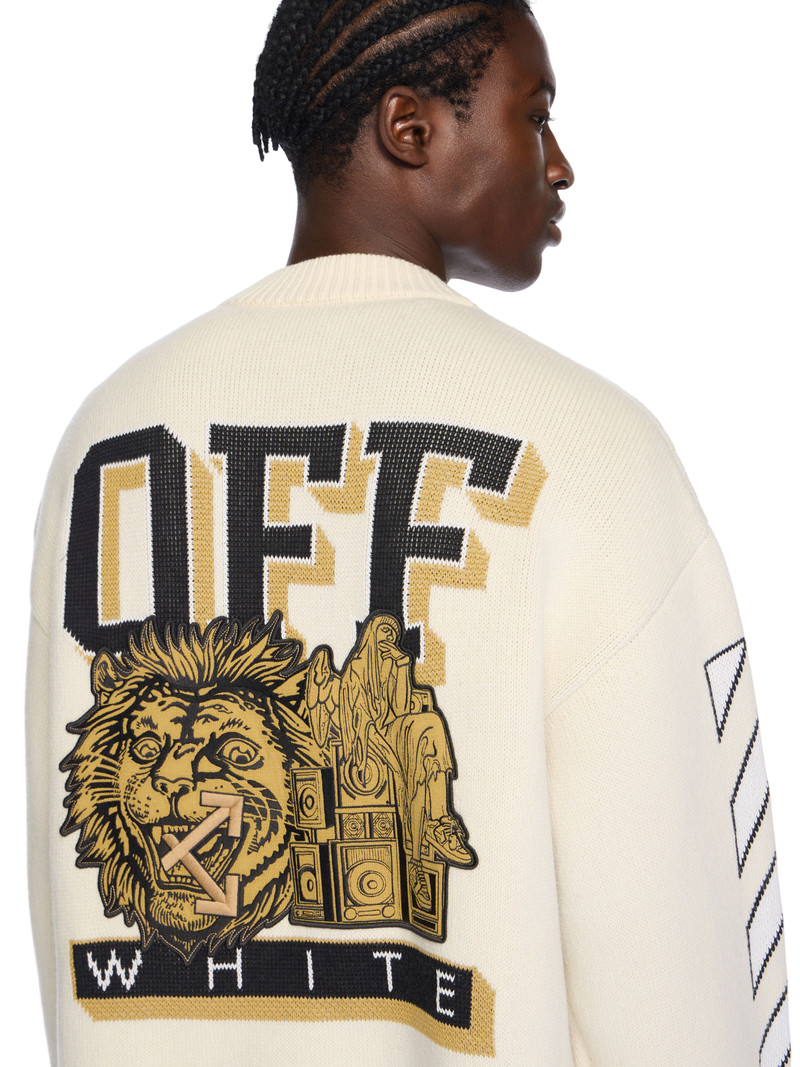 Lion Varsity Knit Cardigan 5