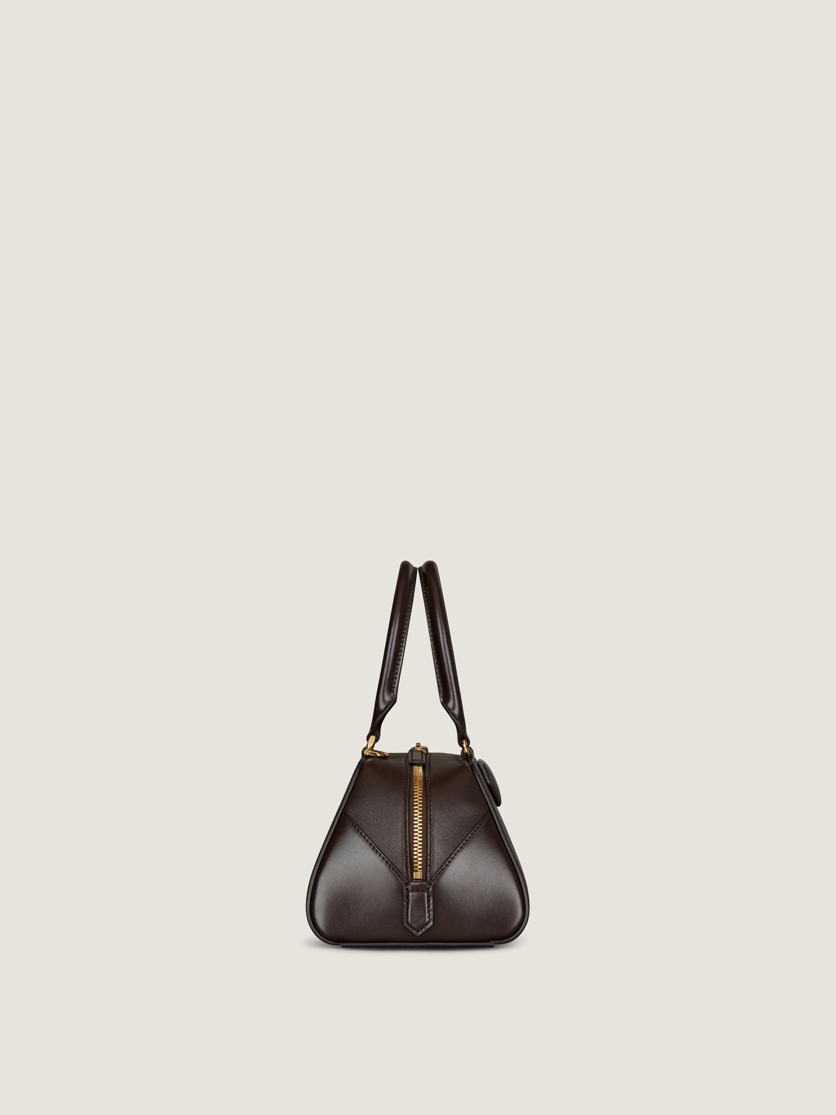 SMALL ANTIGONA CUBE EAST-WEST BAG IN BOX LEATHER - 3