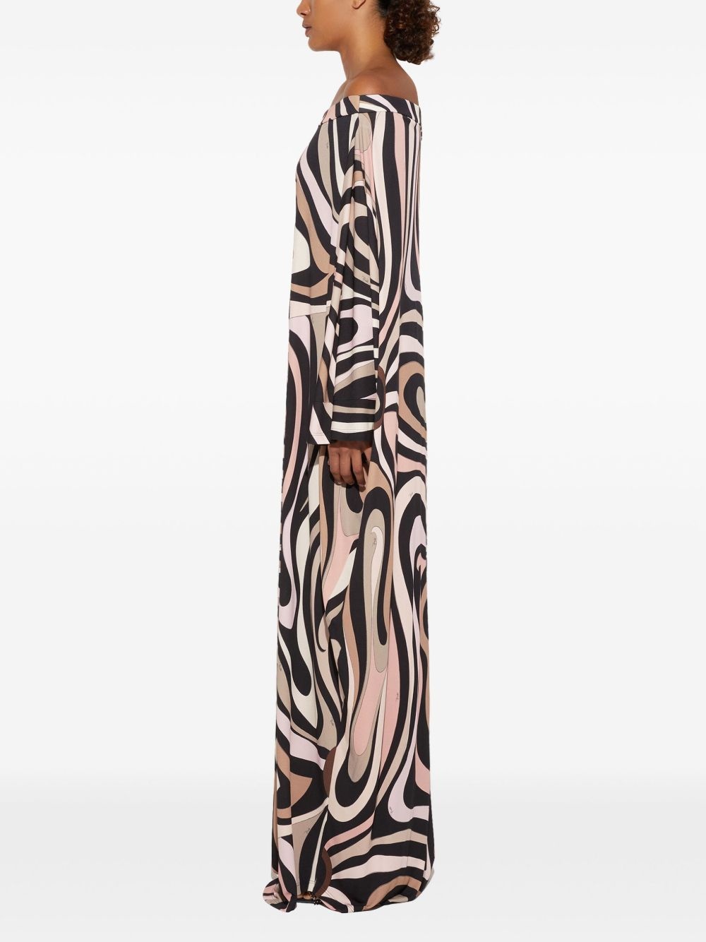 marmo-print dress - 3