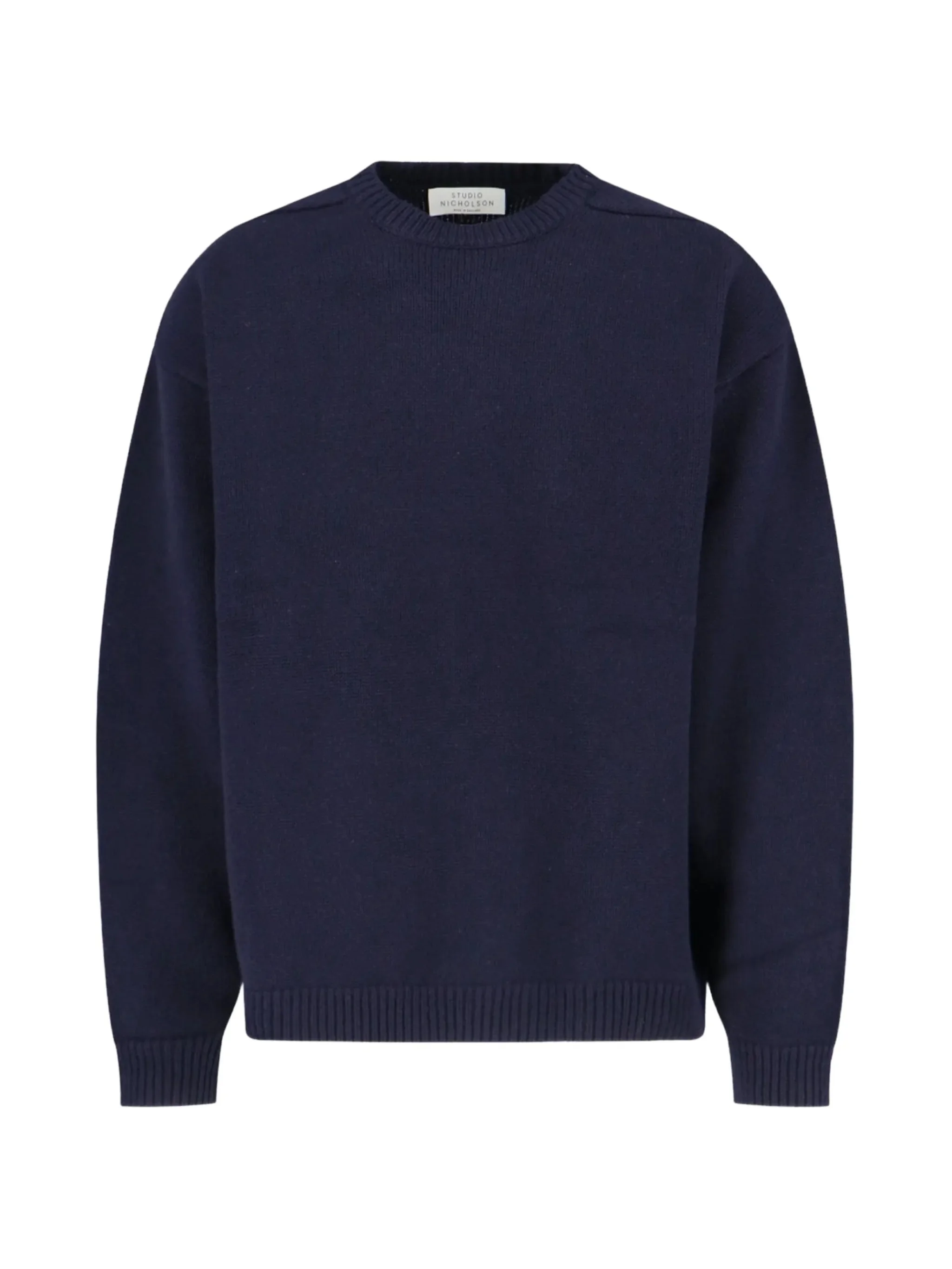 Studio Nicholson Hemyl Ribbed-trim Sweater - 1
