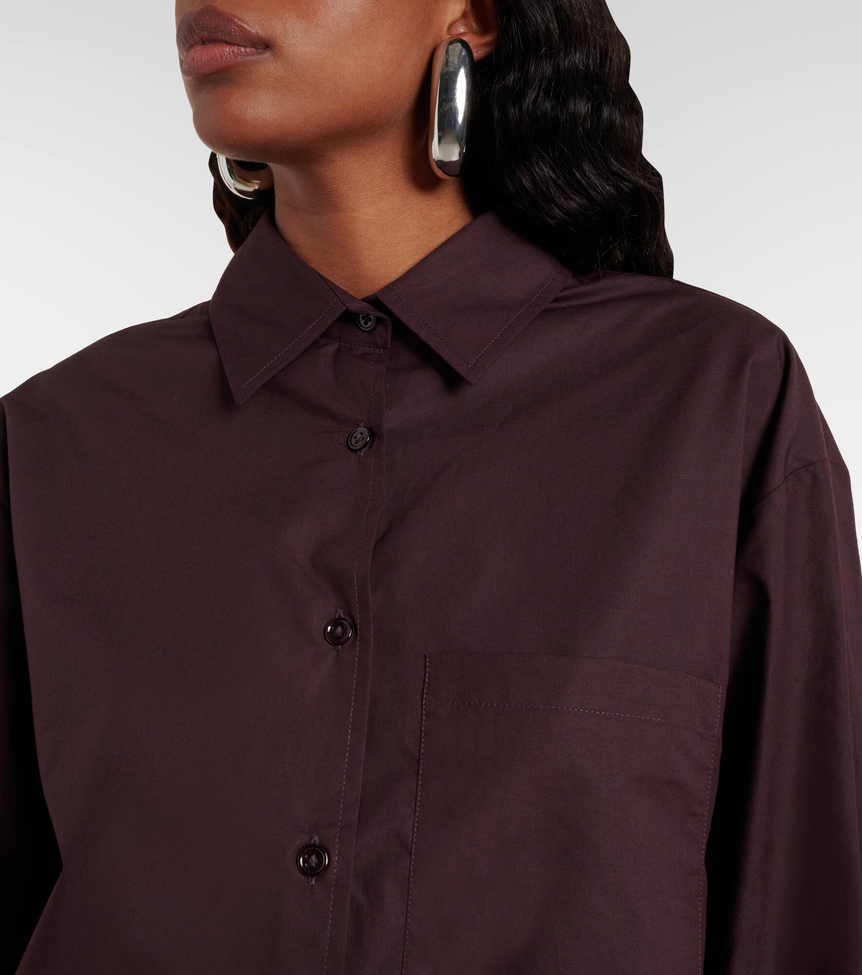 Lui cotton poplin shirt - 4