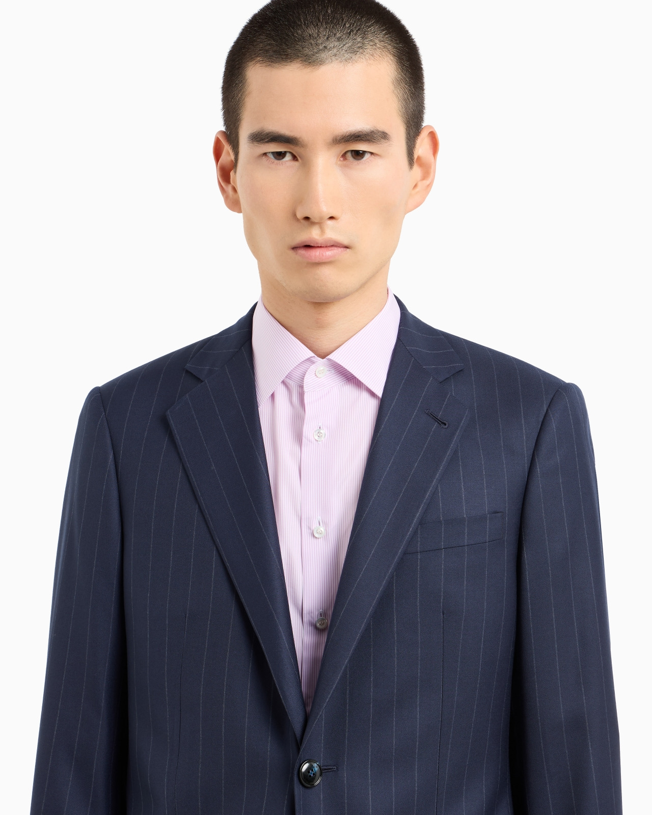 Single-breasted Soho line suit in pinstriped virgin wool - 5