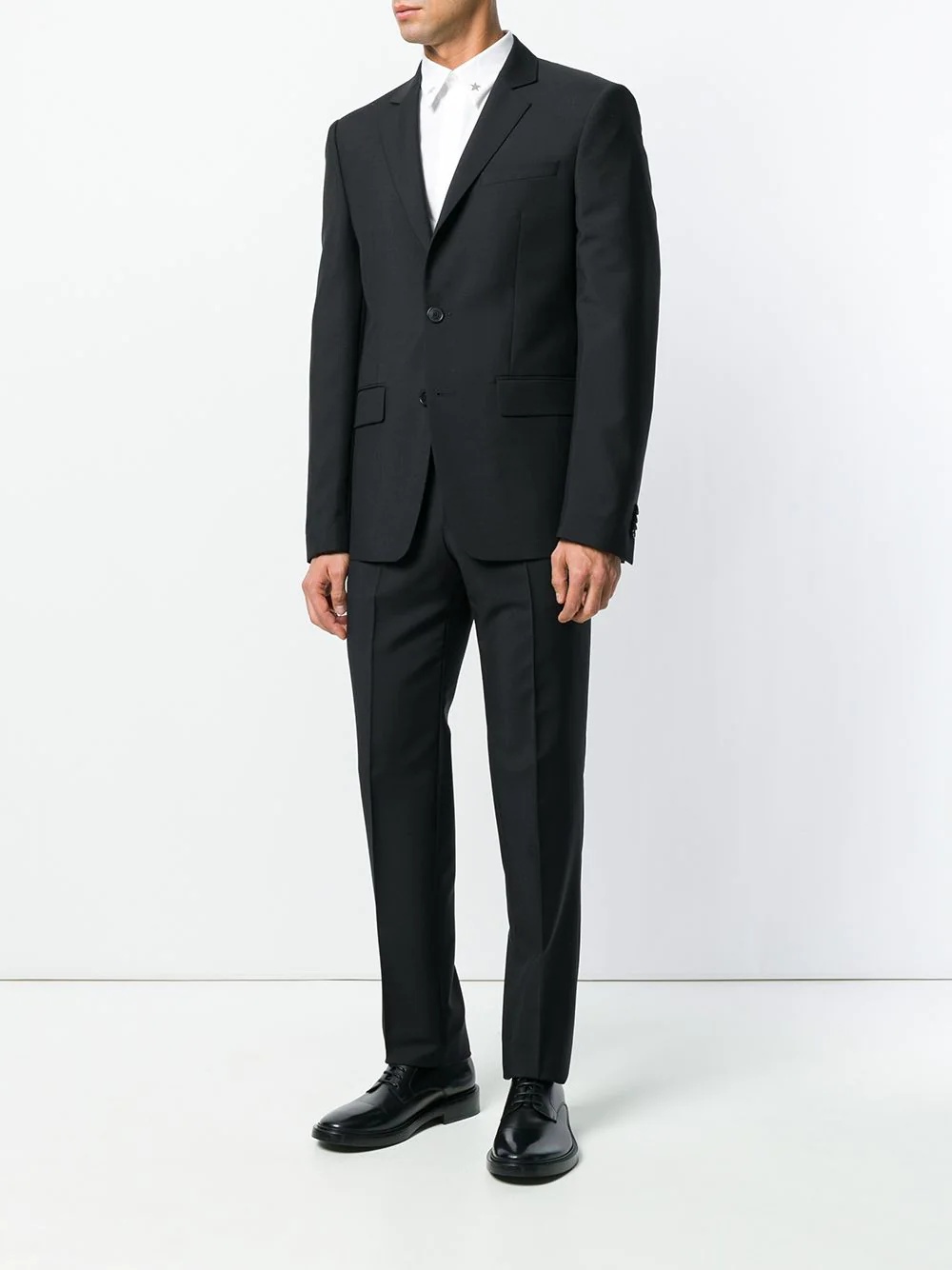 formal fitted two-piece suit - 2