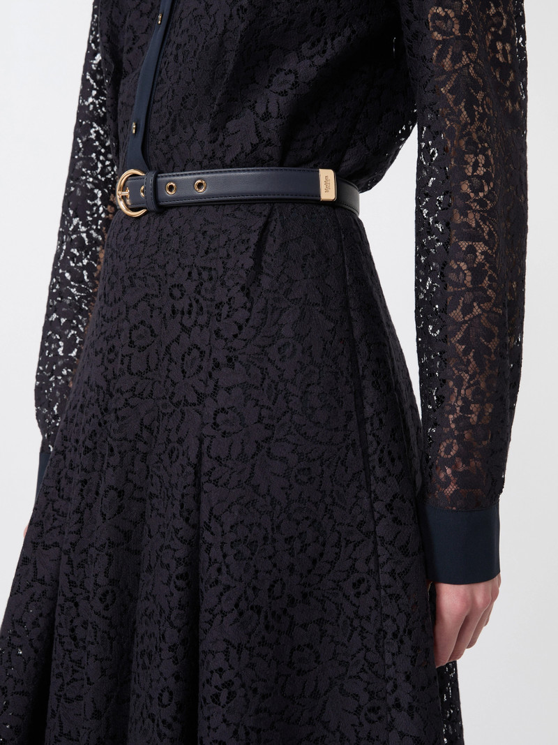 RICORDO Lace shirt dress - NAVY 6