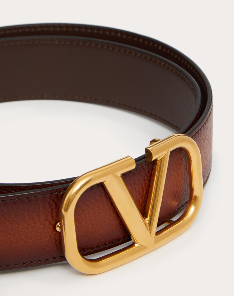 Valentino VLOGO SIGNATURE BELT IN OMBRÉ COWHIDE outlook