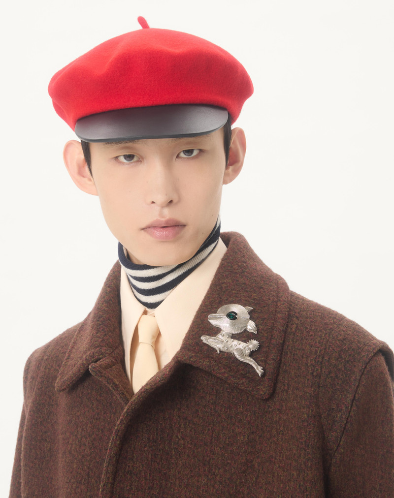 Valentino FIL PERDU METAL BROOCH WITH PEARLS AND SWAROVSKI® CRYSTALS outlook