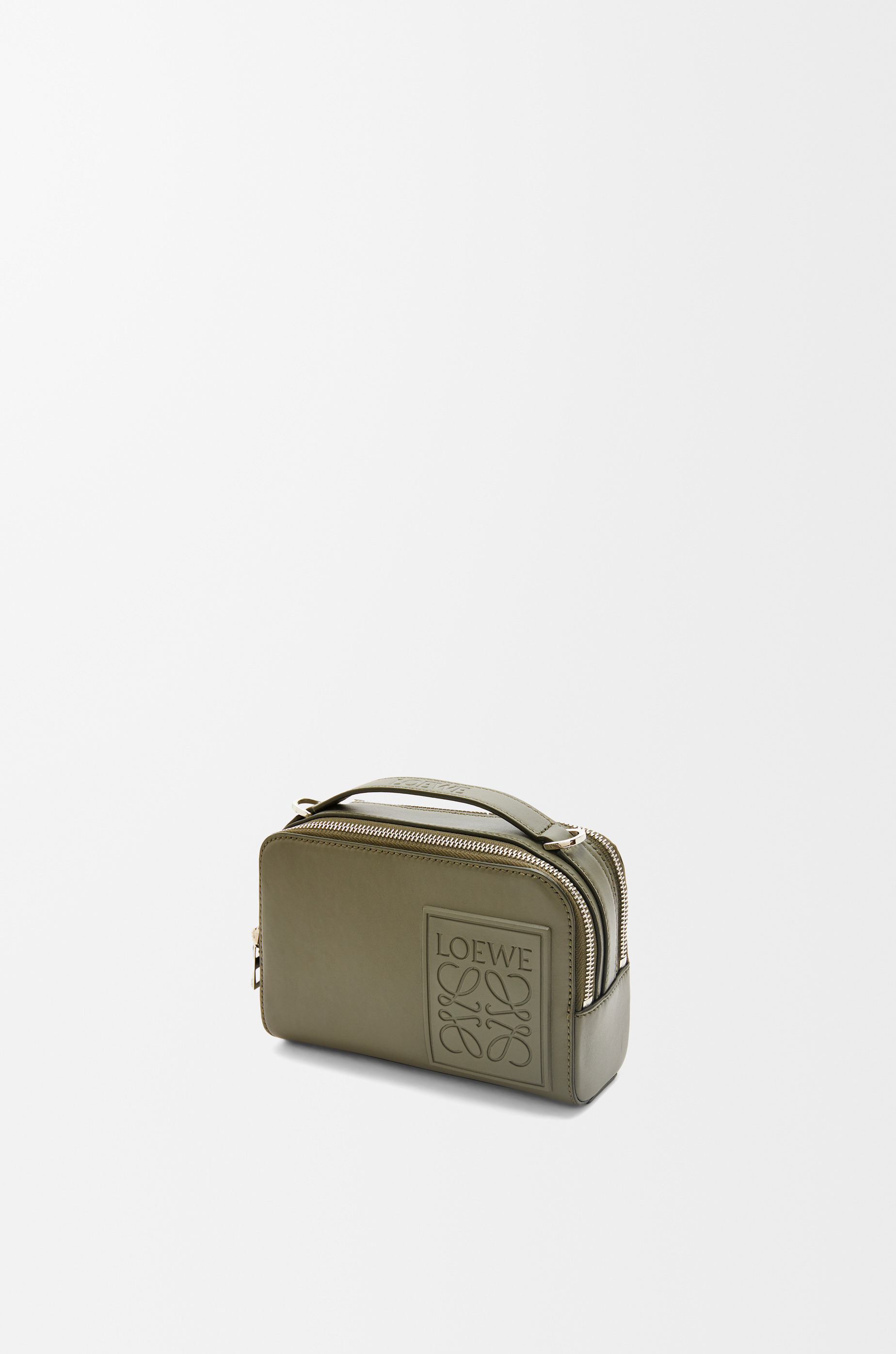 Mini crossbody camera bag in satin calfskin - 3