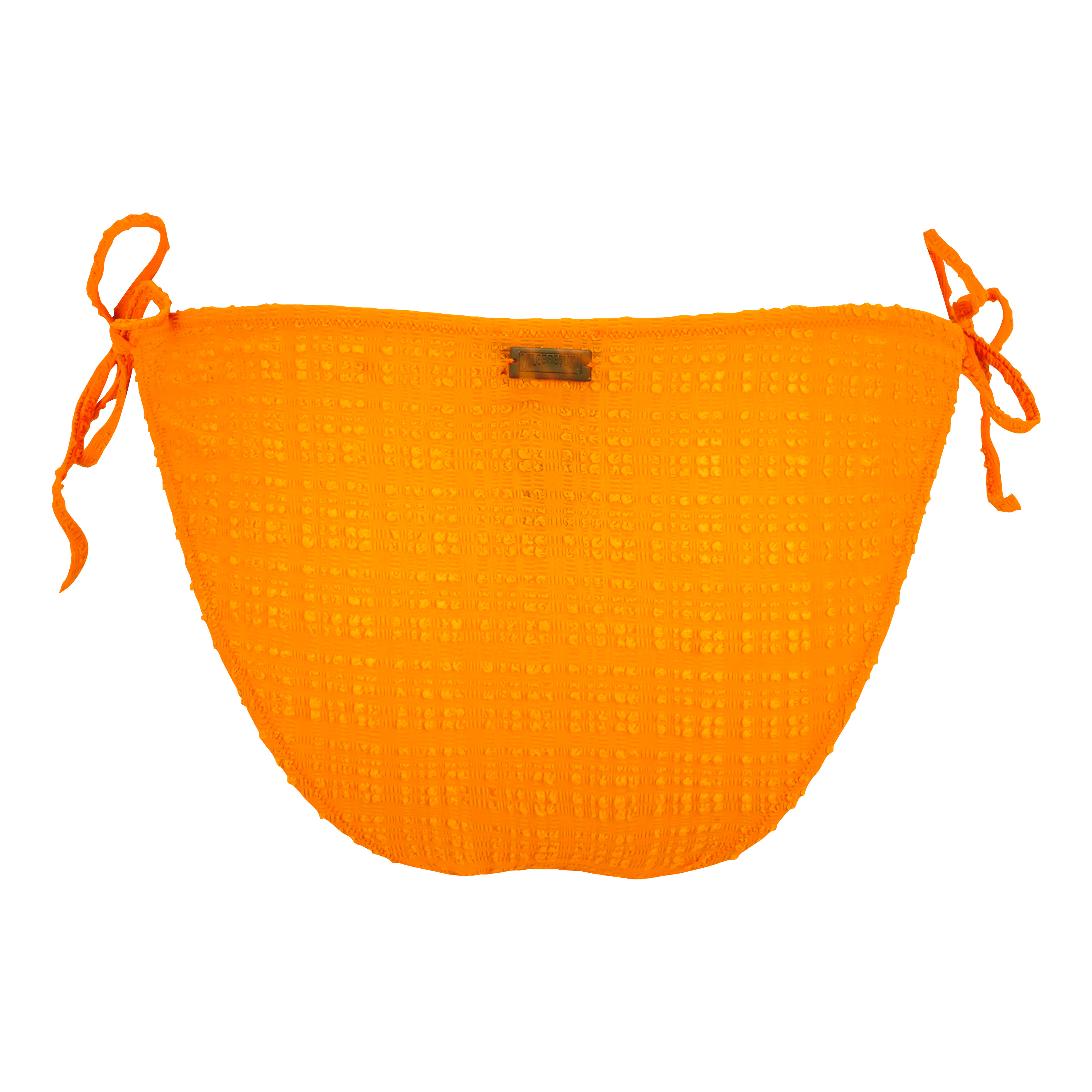 Women Bikini Bottom Mini Brief to be tied Plumetis - 2