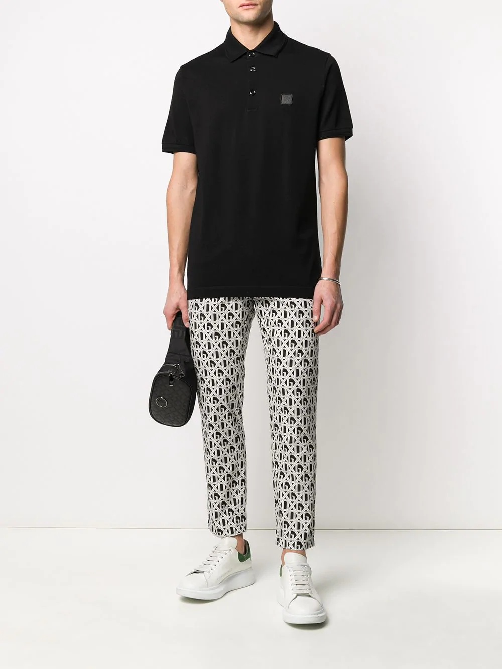 repeat logo trousers - 2