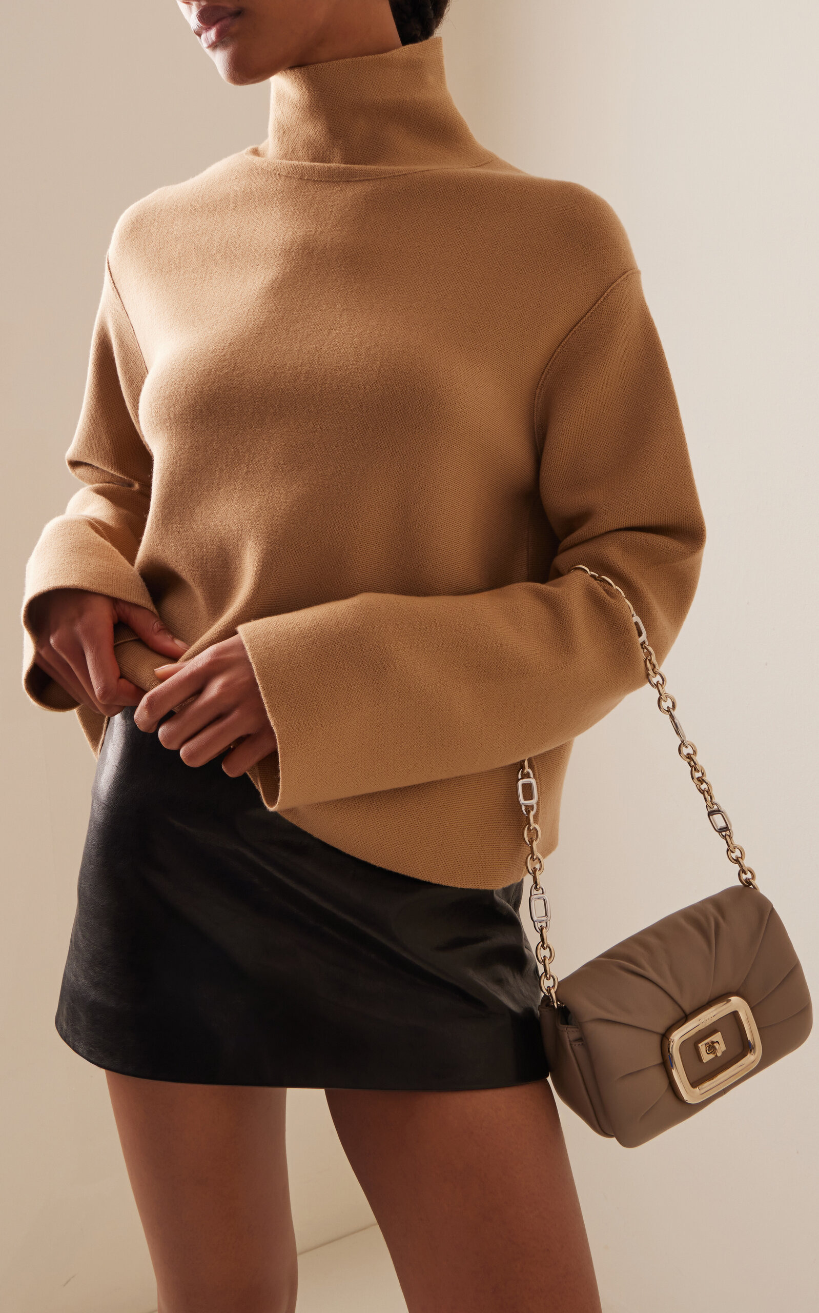 Viv' Choc Me Leather Mini Bag neutral - 2