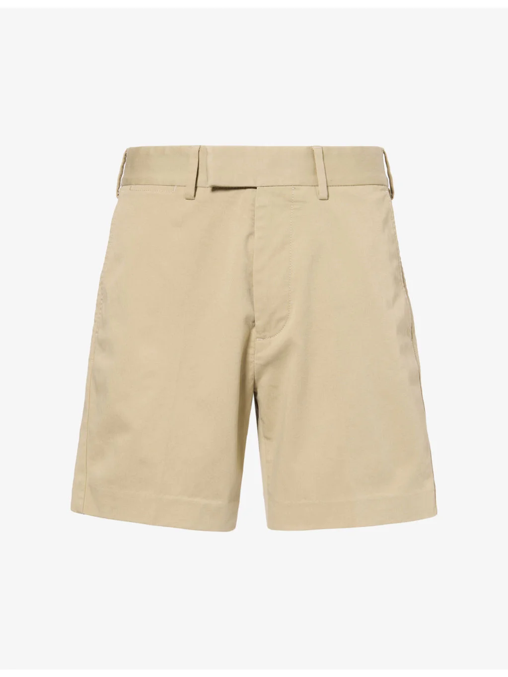 Tailored Cotton-Blend Shorts - 1
