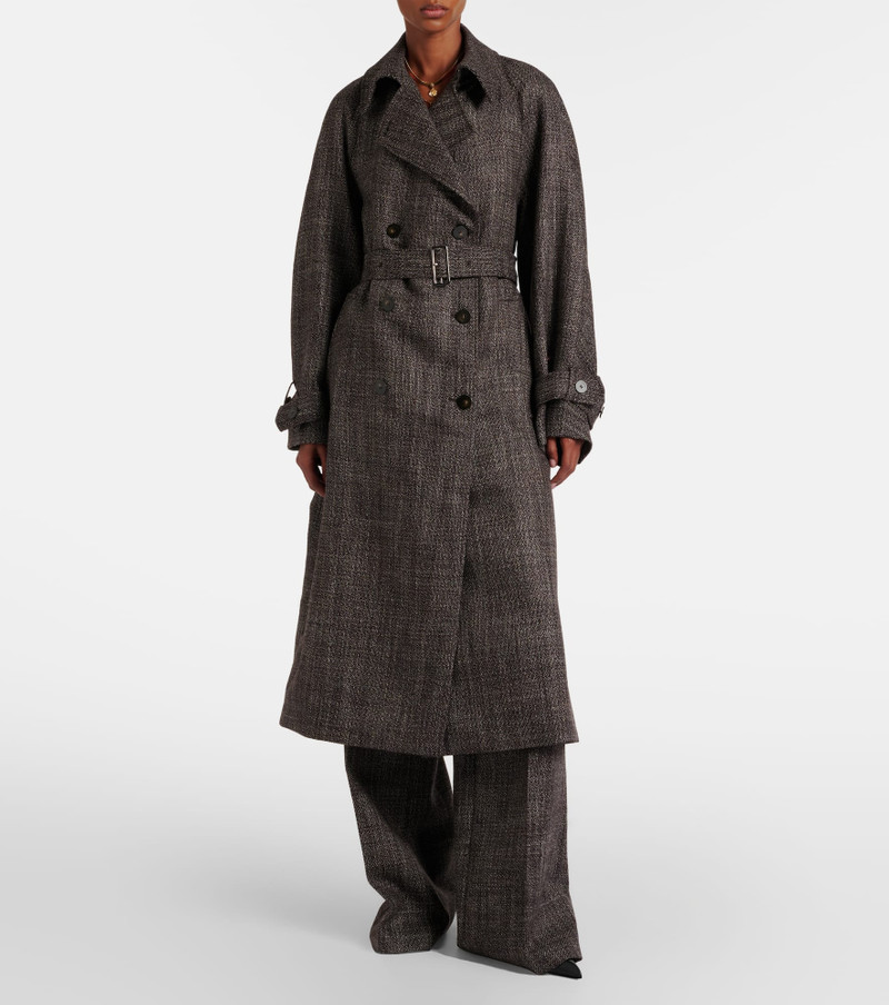JOSEPH Laurin double-breasted virgin wool coat outlook