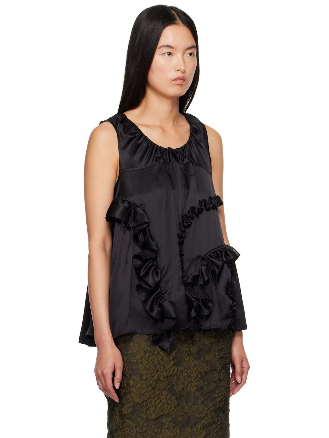 Black Orsalina Tank Top - 2
