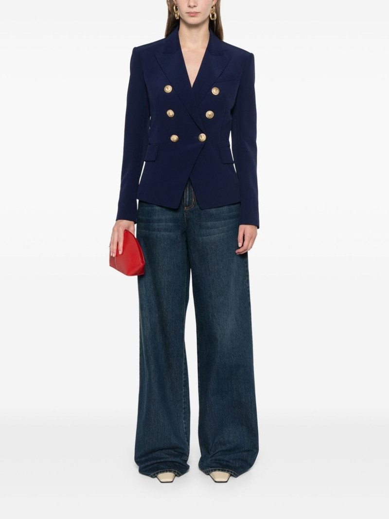 Balmain crepe blazer outlook