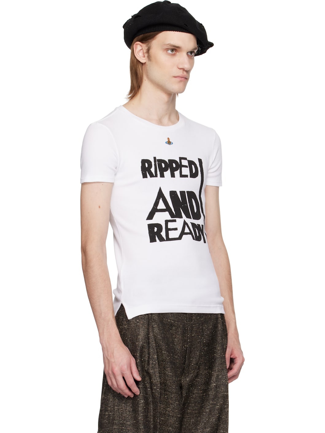 White 'Ripped & Ready' Peru T-shirt - 2