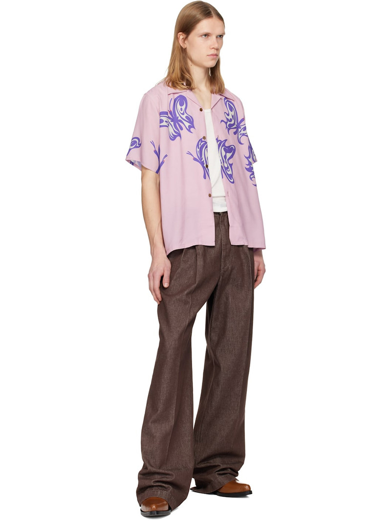 NEEDLES Pink Kae Tanaka Edition S/S One-Up Shirt outlook