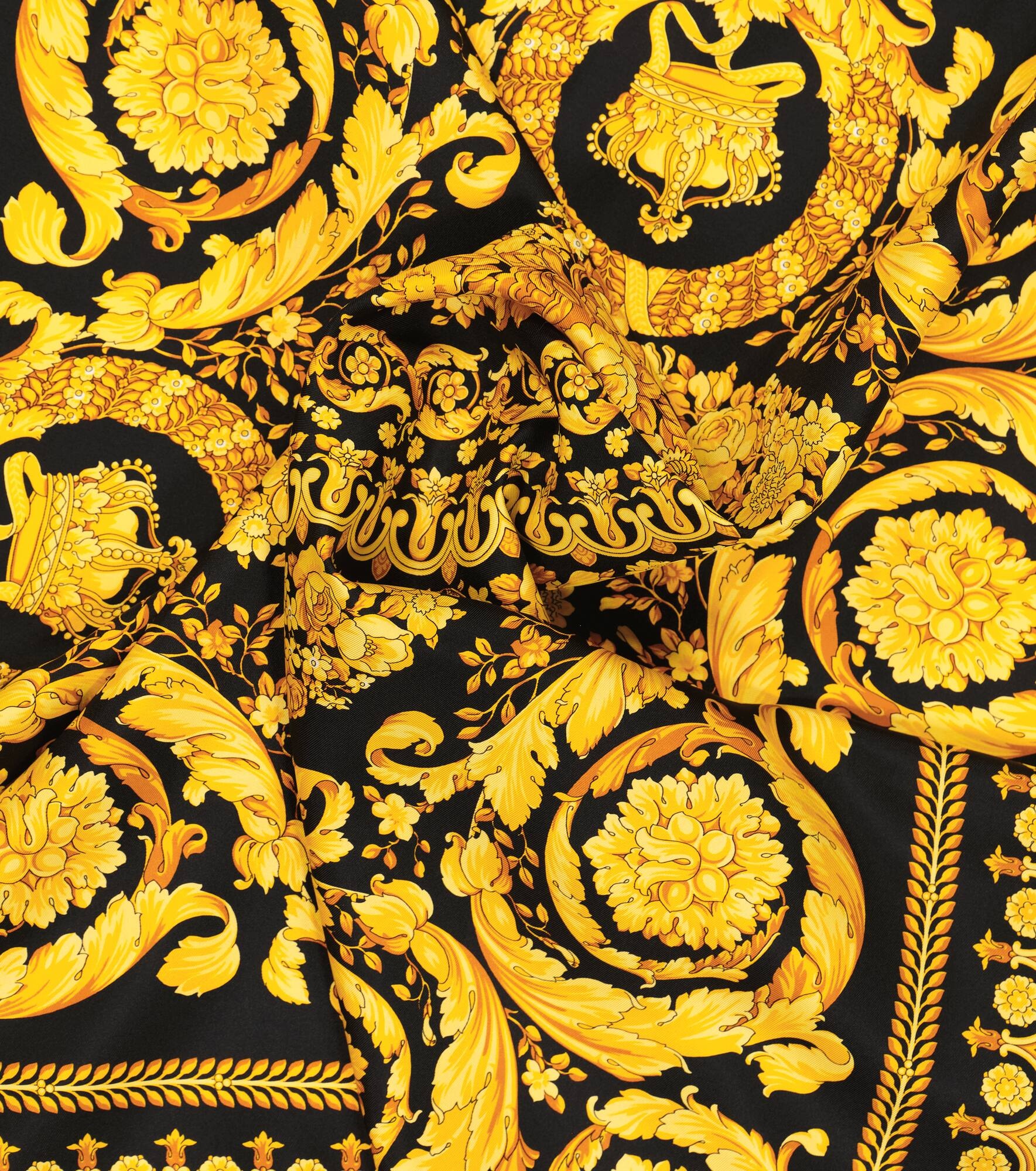 Barocco silk scarf - 6