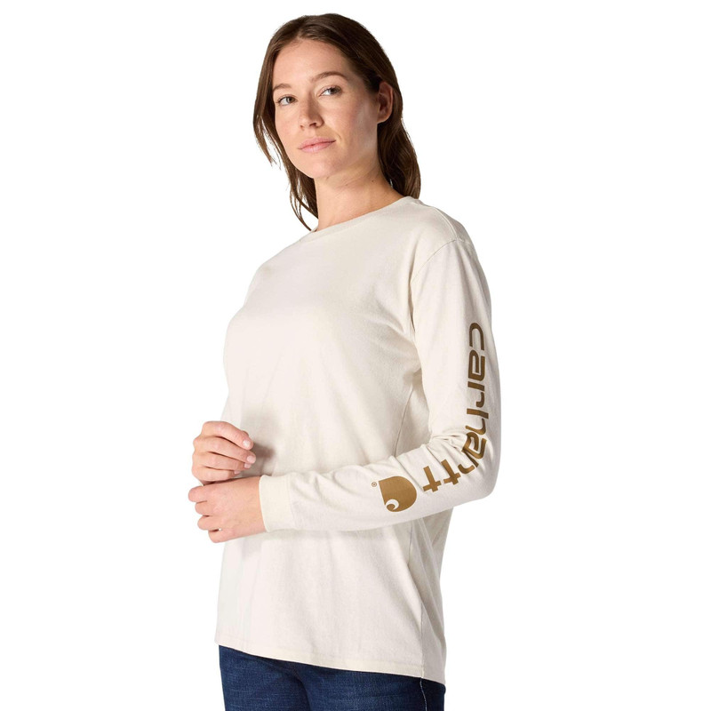 Women's Dearborn Loose LS Logo T-Shirt 1