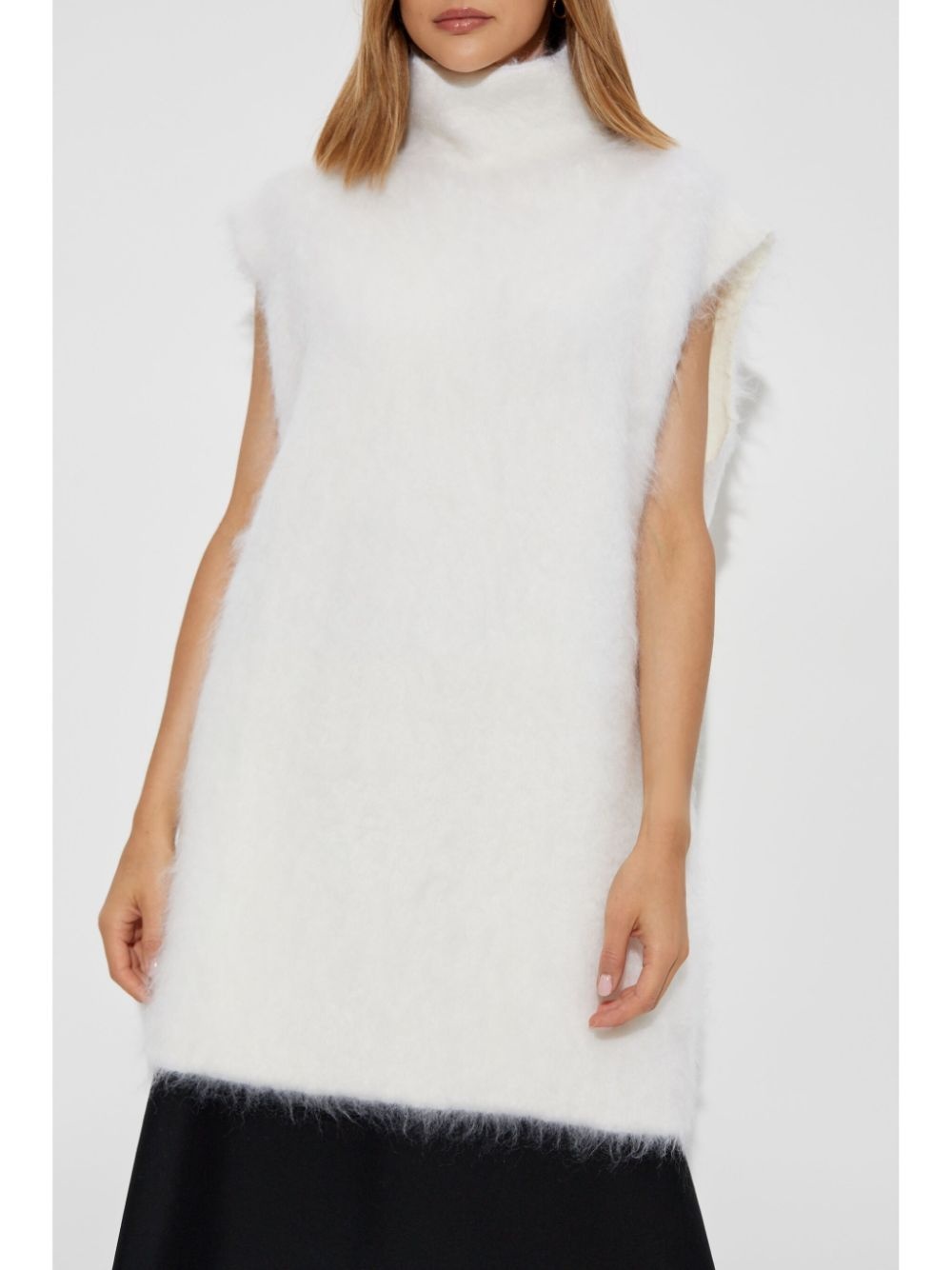 brushed mini dress - 3