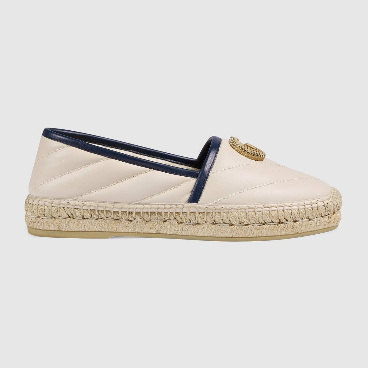 Women's matelassé espadrille - 1