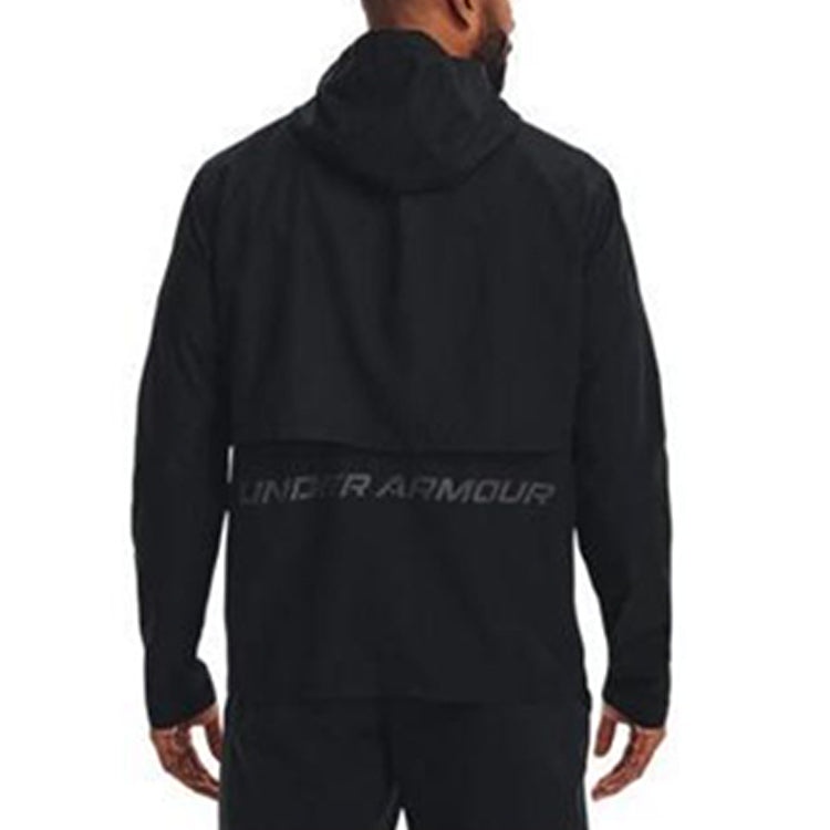Under Armour Launch Hooded Jacket 'Black' 1376795-001 - 2