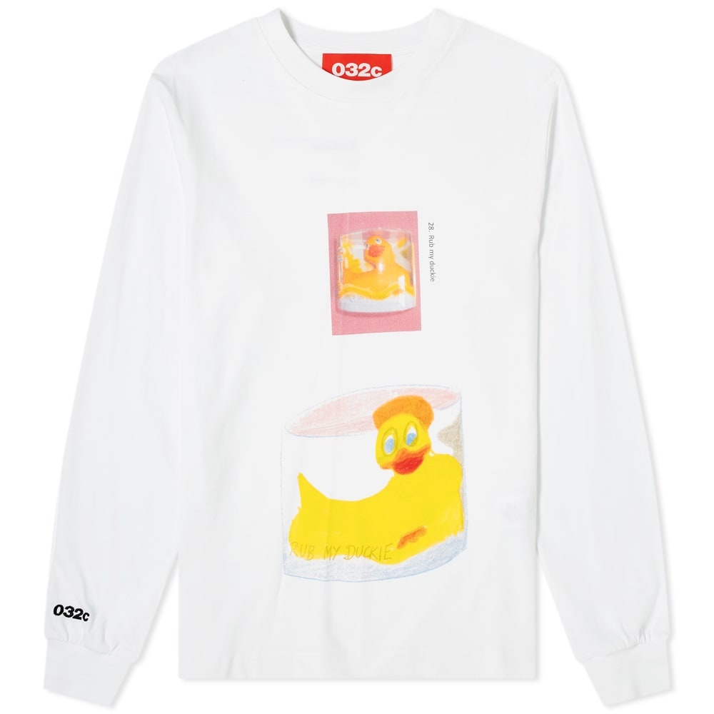 032c Long Sleeve Duck Print Tee - 1