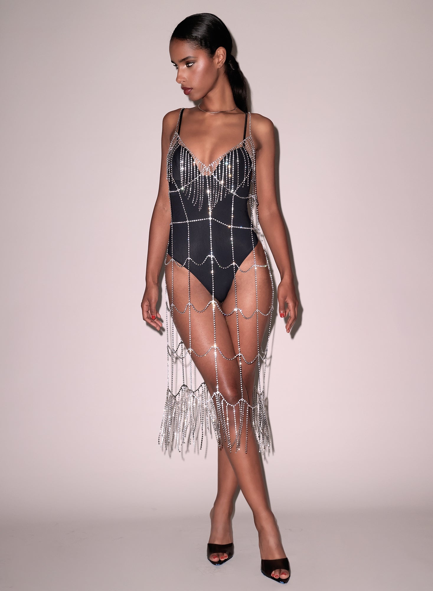 Crystal Fringe Dress - 2