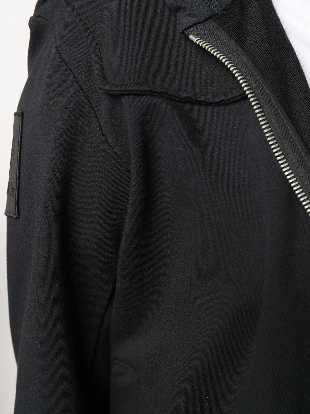 zipped long-sleeve hoodie - 5