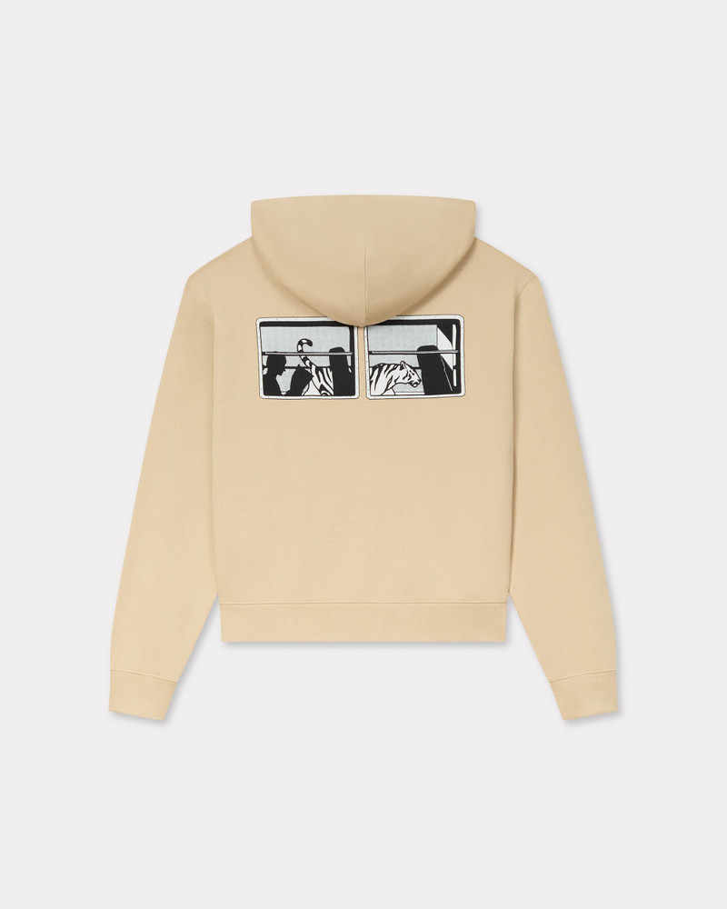 KENZO 'KENZO City' zip-up hoodie in cotton outlook