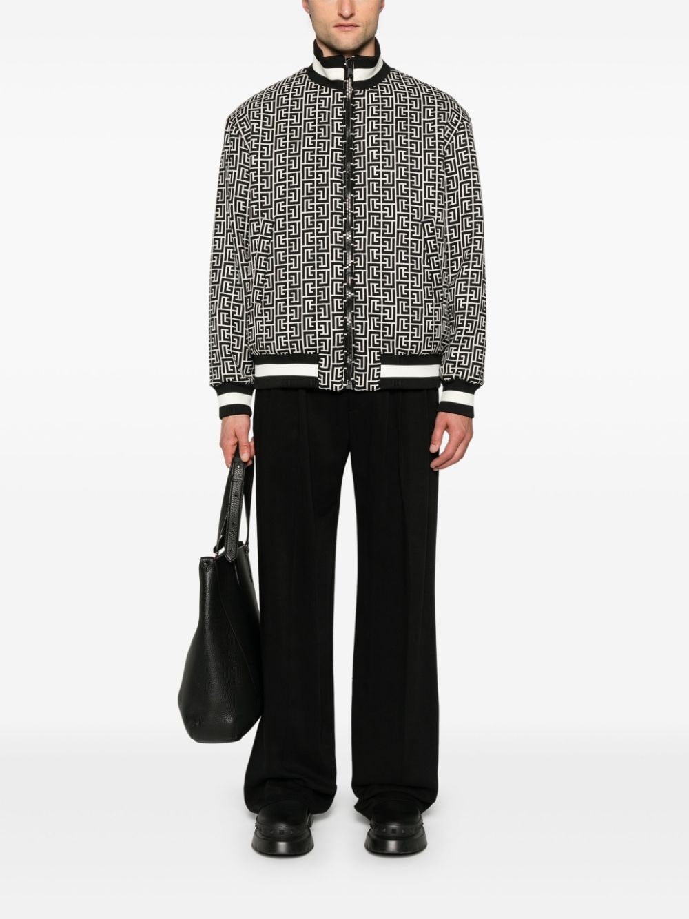Monogram reversible bomber jacket - 2