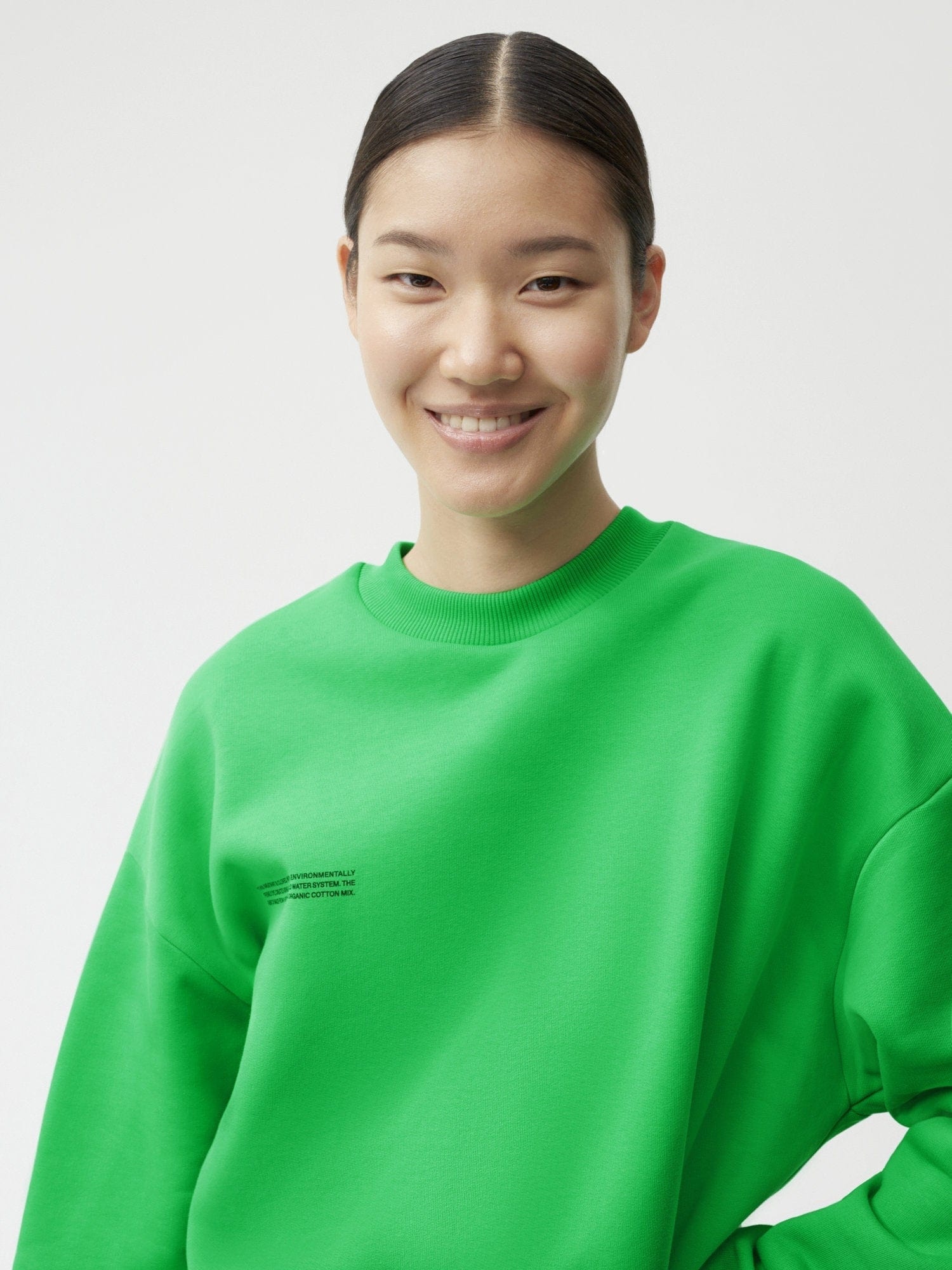 Womens 365 Heavyweight Sweatshirt - Jade Green - 4