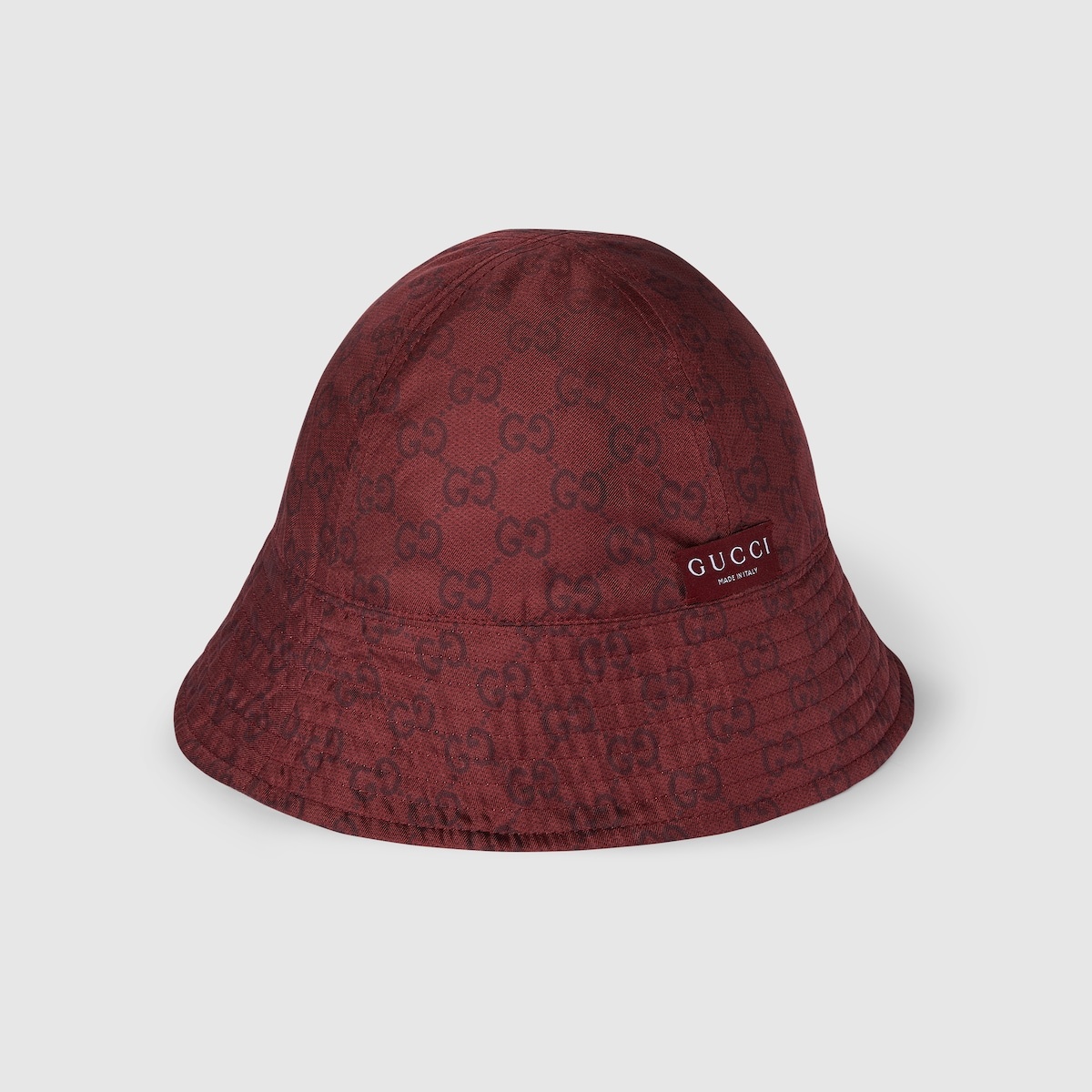 Reversible printed silk bucket hat - 5