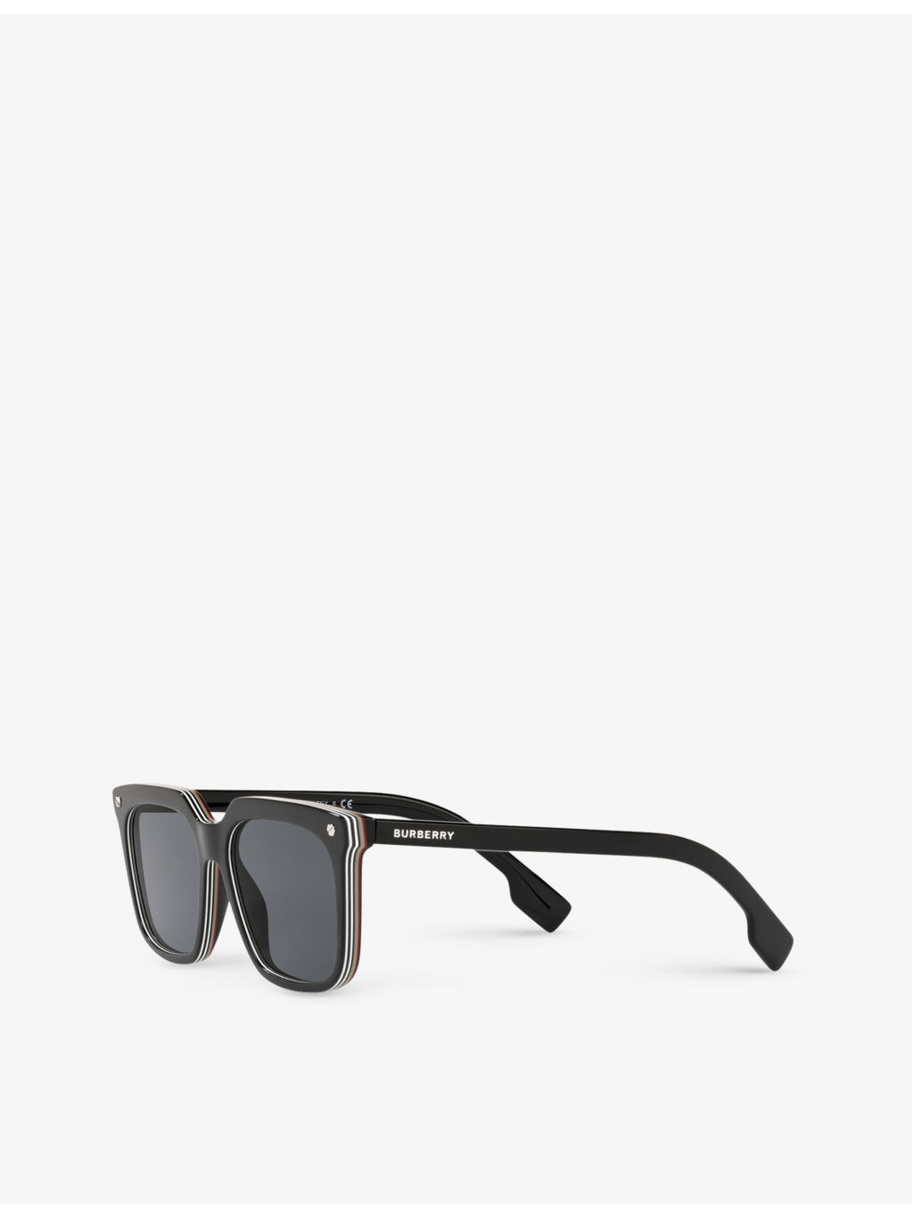 BE4337 rectangle-frame acetate sunglasses - 4
