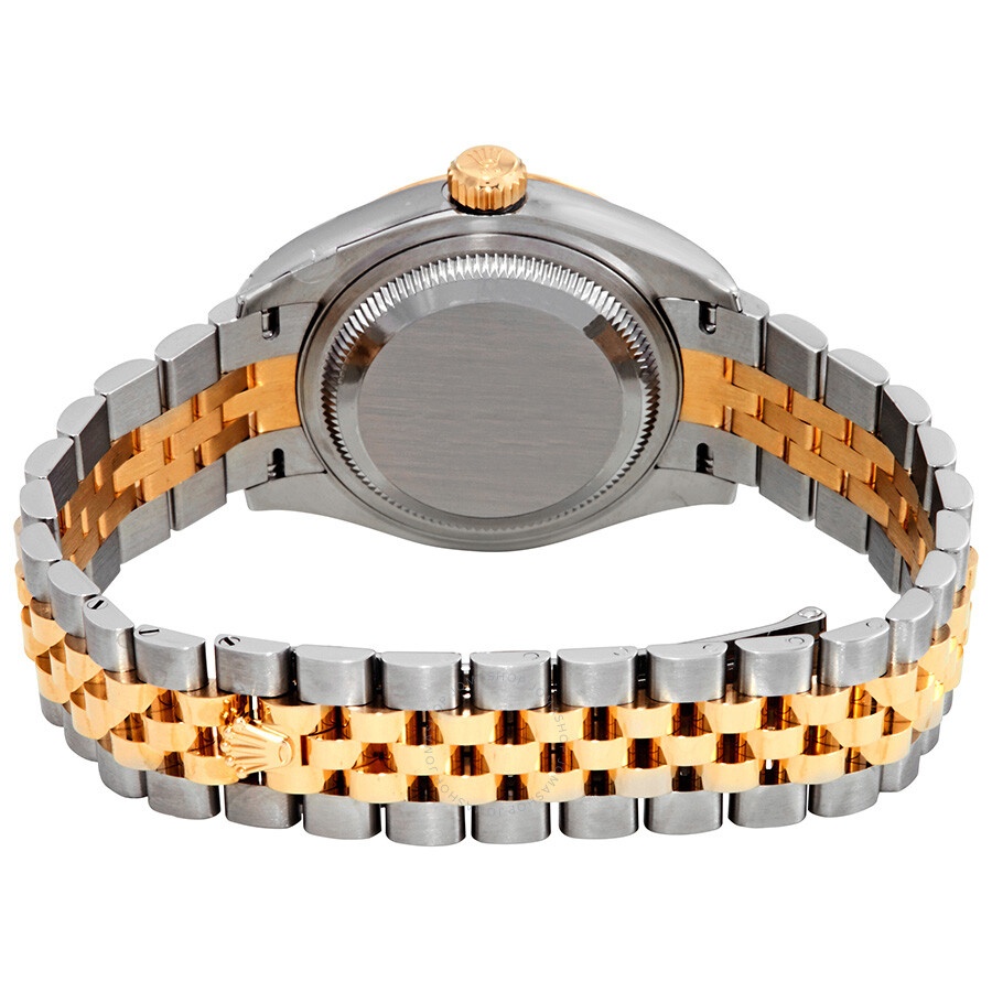 Rolex Lady Datejust 28 Silver Dial Steel and 18K Yellow Gold Jubilee Watch 279163SSJ - 3