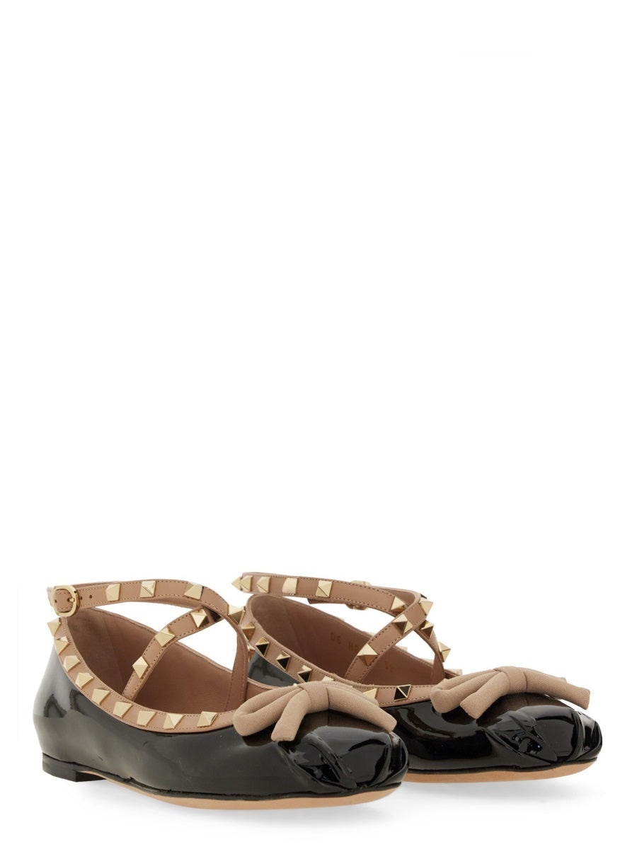 Valentino Garavani Women Rockstud Ballerina - 1