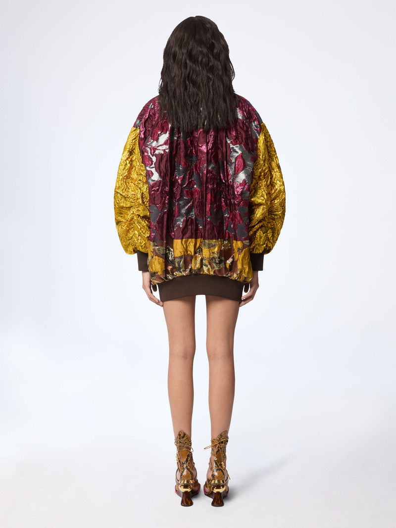 Jacquard Patchwork Bomber 4