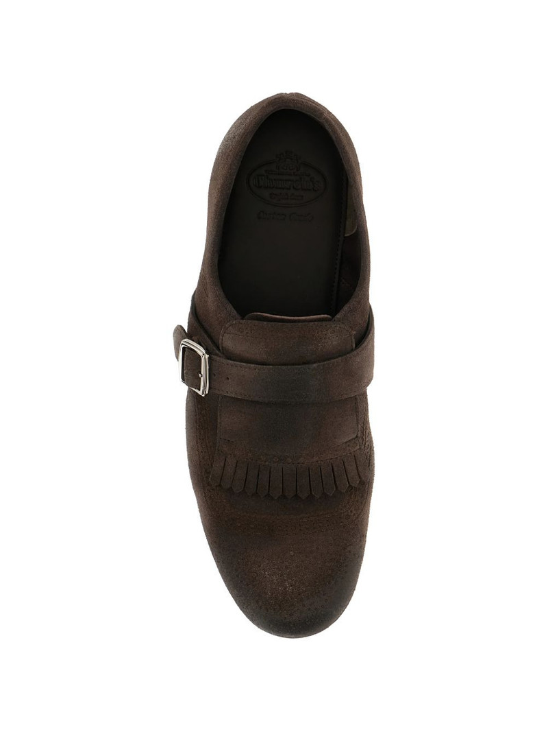 Church's fringed buckle Monk shoes outlook