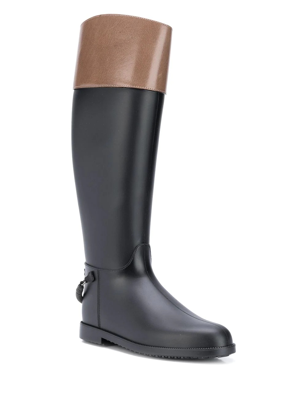 stirrup-strap riding boots - 2