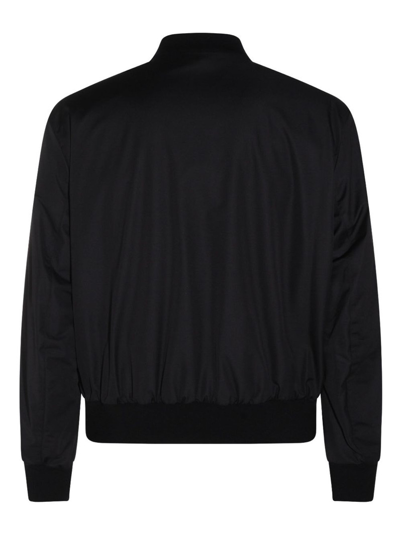 GIORGIO ARMANI zip-fastening bomber jacket outlook
