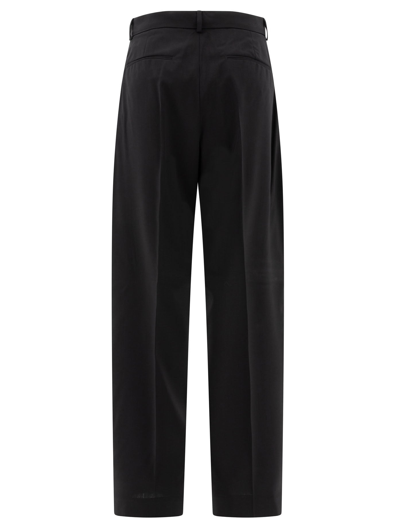 Max Mara Sportmax - Max Mara Sportmax Oversize Trousers In Stretch Wool - 2