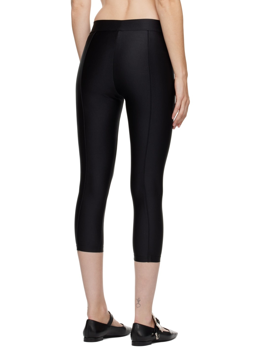 Black Piping Leggings - 3