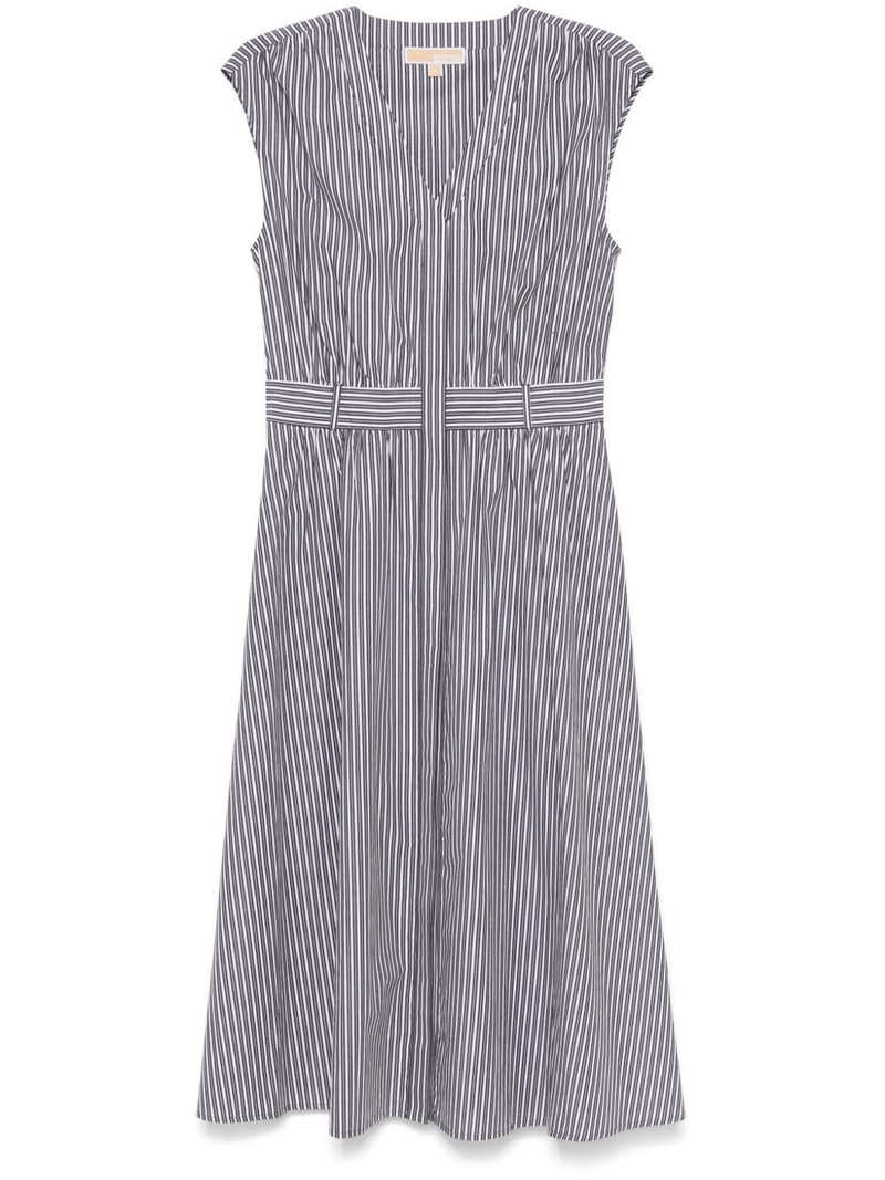 striped midi dress 1