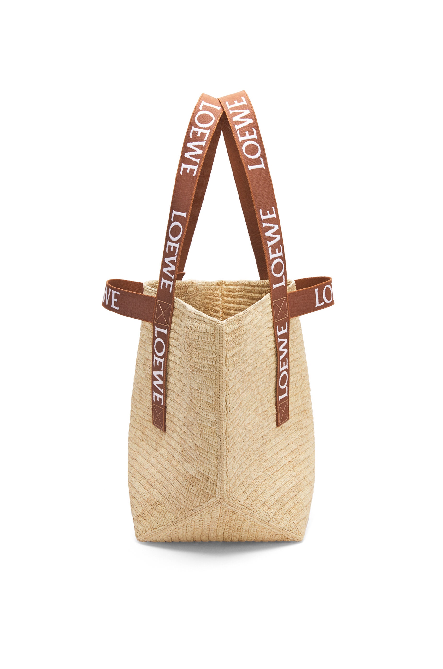 【LOEWE】Raffia shopper トートバッグ ★関税送料込み LOEWE A5 Raffia & Leather Tote Bag | Saks Fifth Avenue