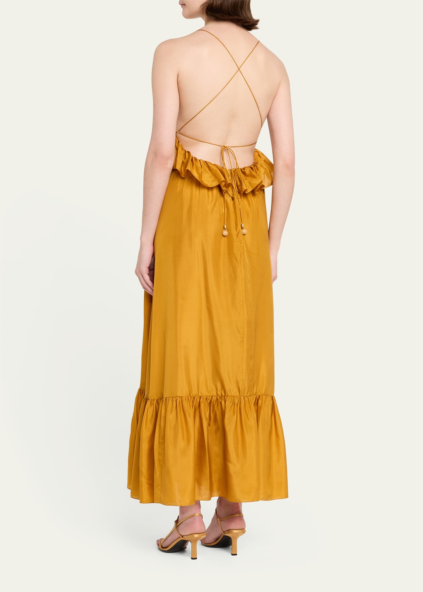 Rhiannon Ruffle Maxi Dress - 3