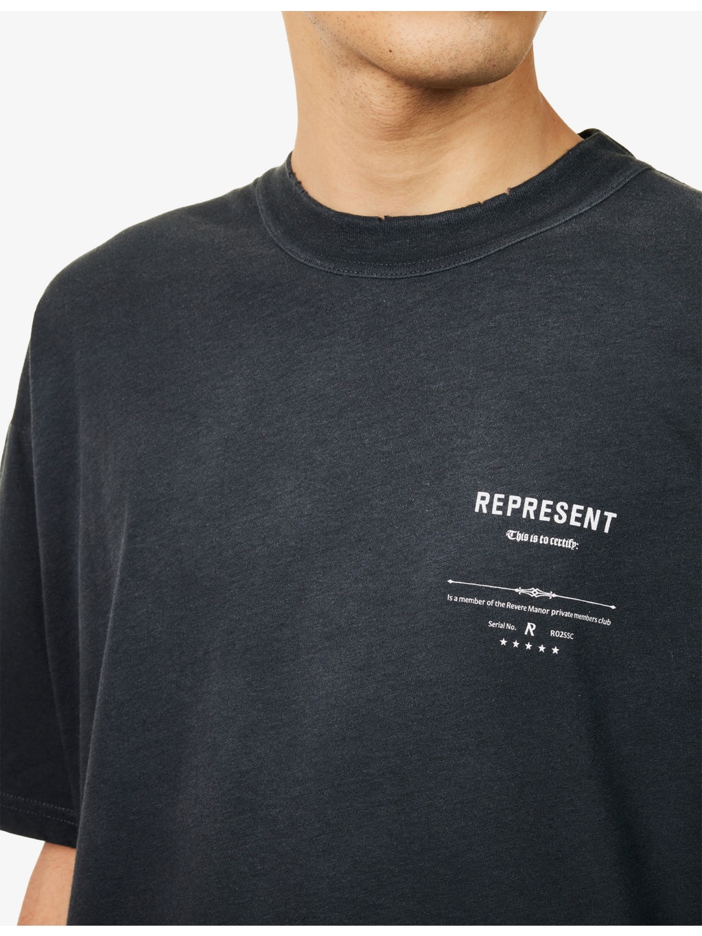 Revere Manor Graphic-Print Cotton-Blend T-Shirt - 5