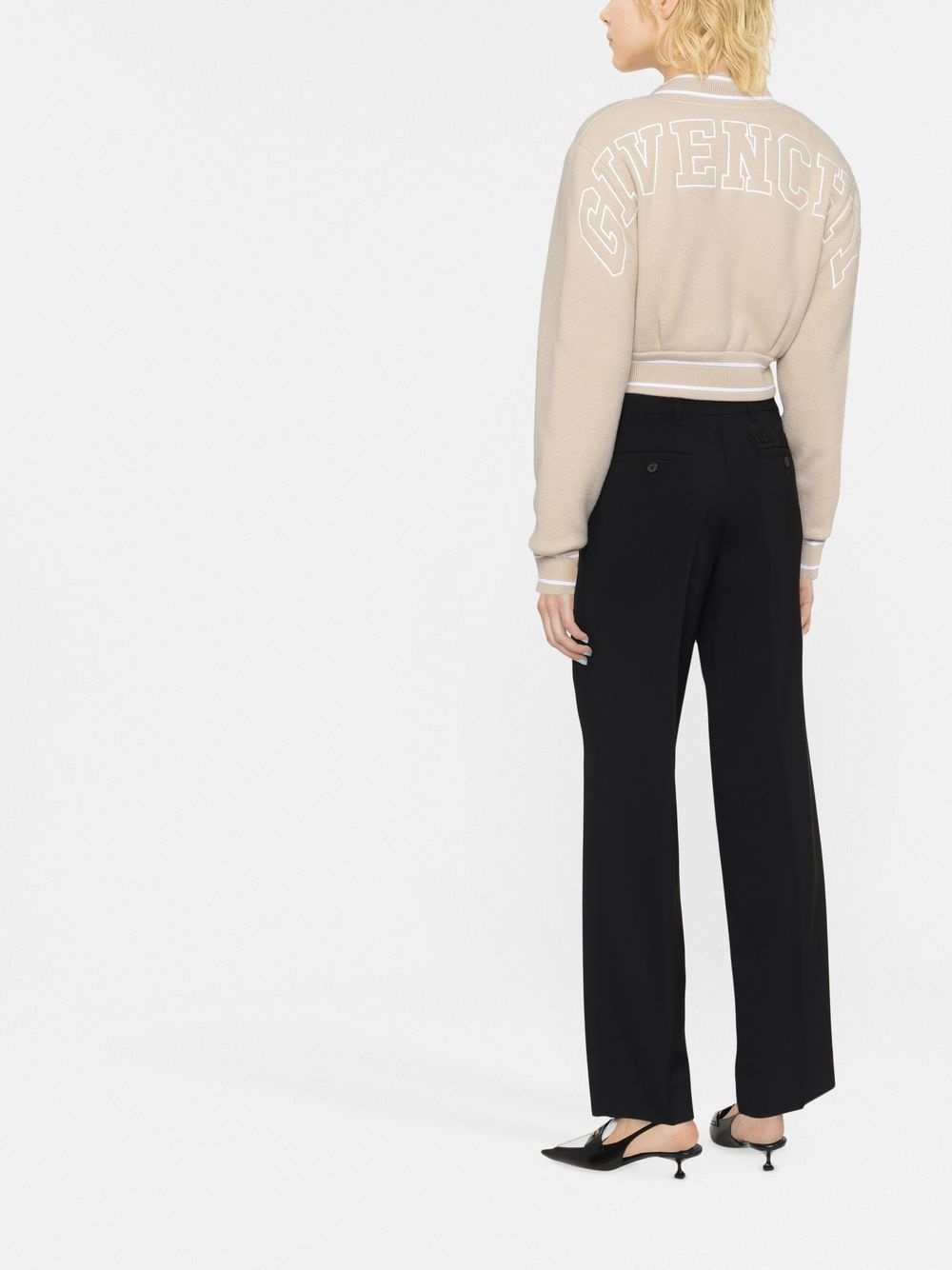 straight-leg trousers - 3
