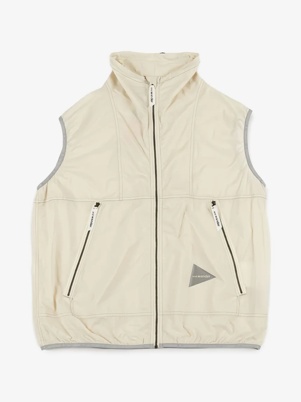 Pertex logo-print wind vest - 1